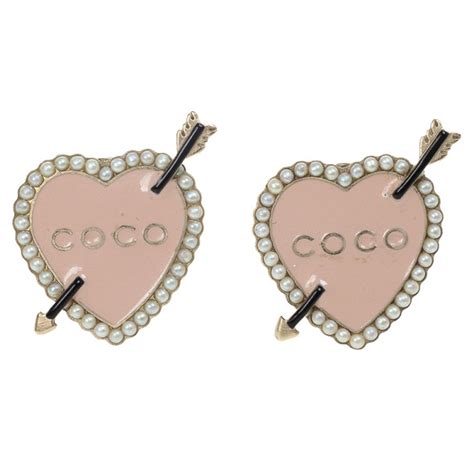 chanel earrings at macy's|Chanel long earrings price.